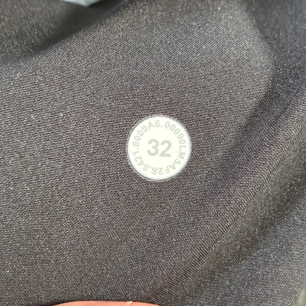 Lululemon Commission Pant Slim Mens 32 Blue Grey Excellent Performance Chino